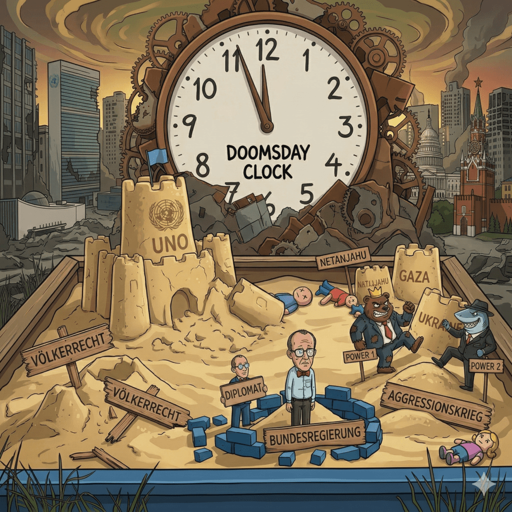 Die völkerrechtliche Obduktion einer sterbenden Weltordnung