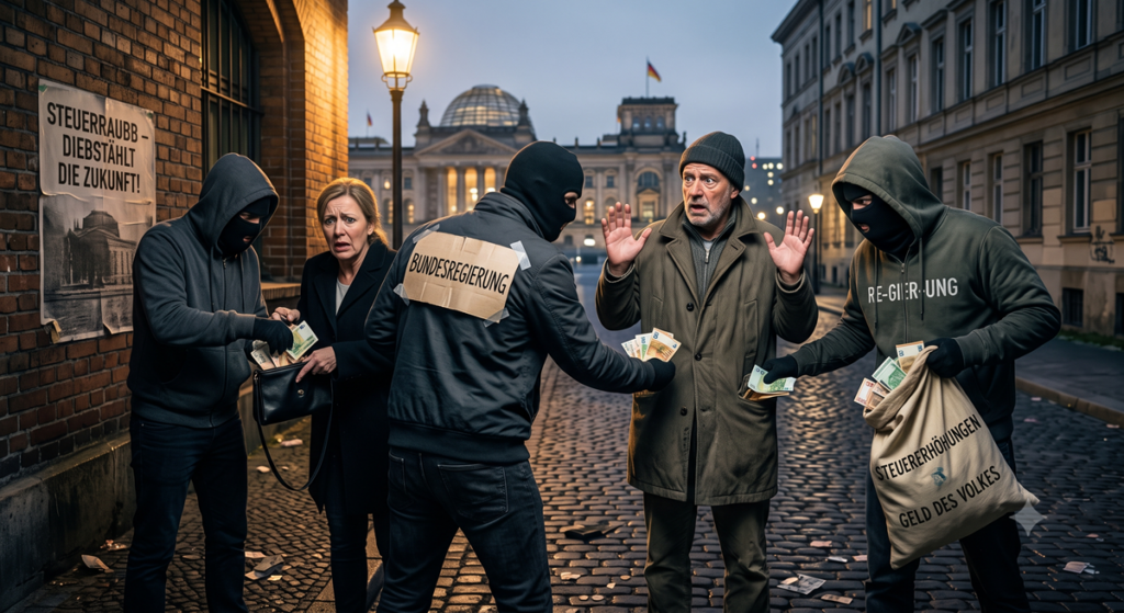 Raubzug der Bundesregierung